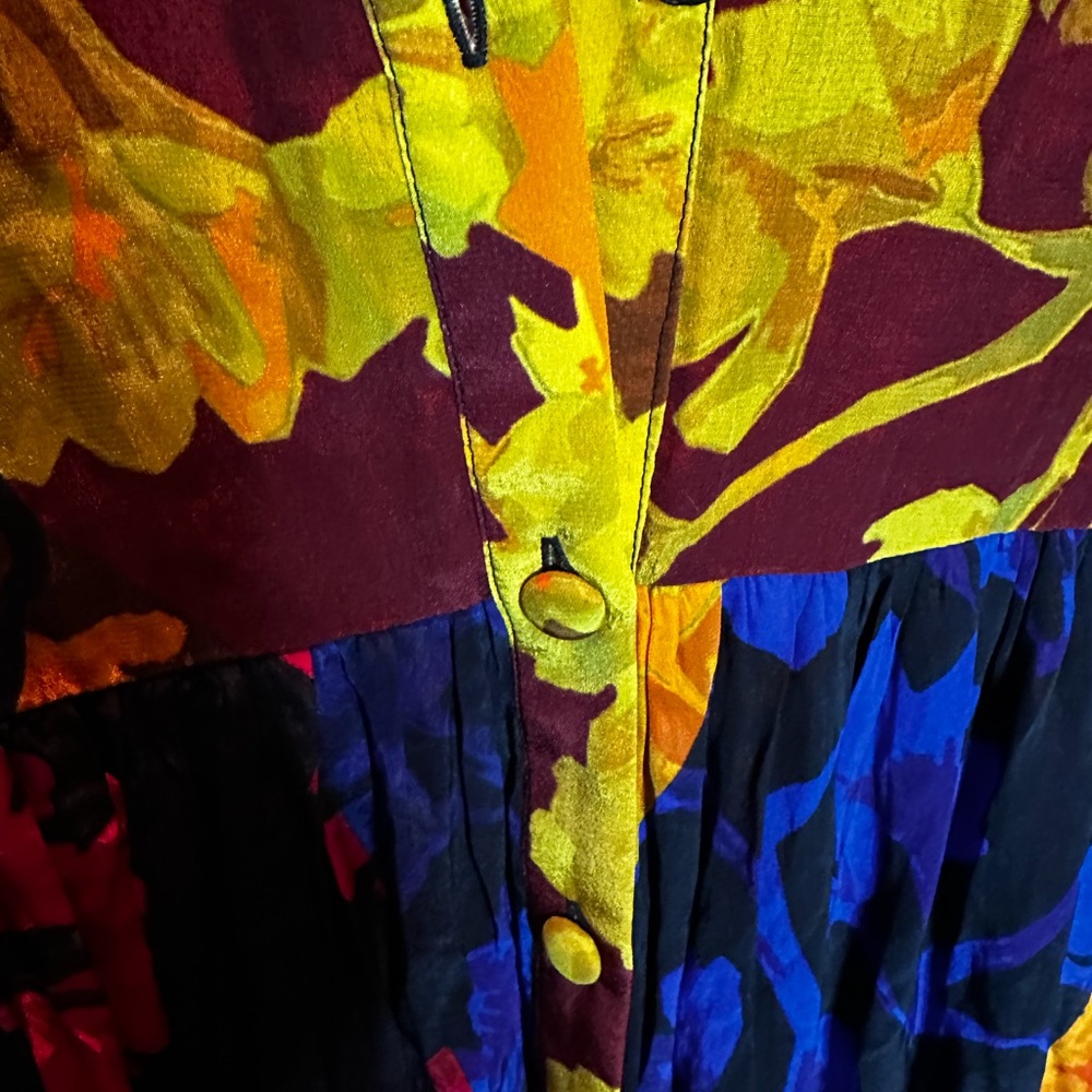 Anthropologie Siddhartha Bansal Button-Front Maxi Dress - Picture 9 of 14